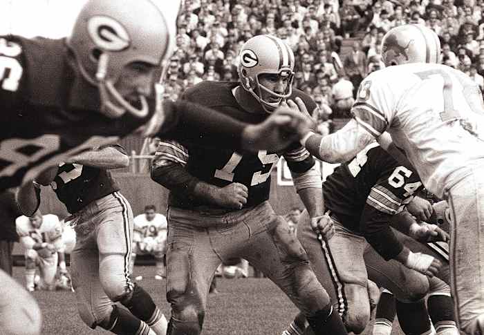 Forrest Gregg, Packers vs. Lions, September 1963.